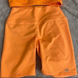 Alo high waisted shorts